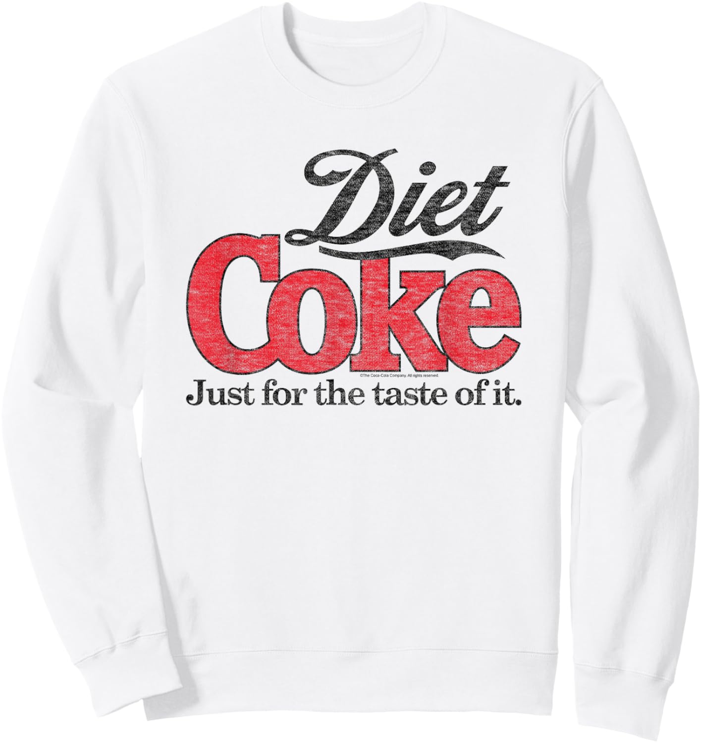Coca-Cola - Diet Coke Retro Logo Sweatshirt - Sweatshirt | White