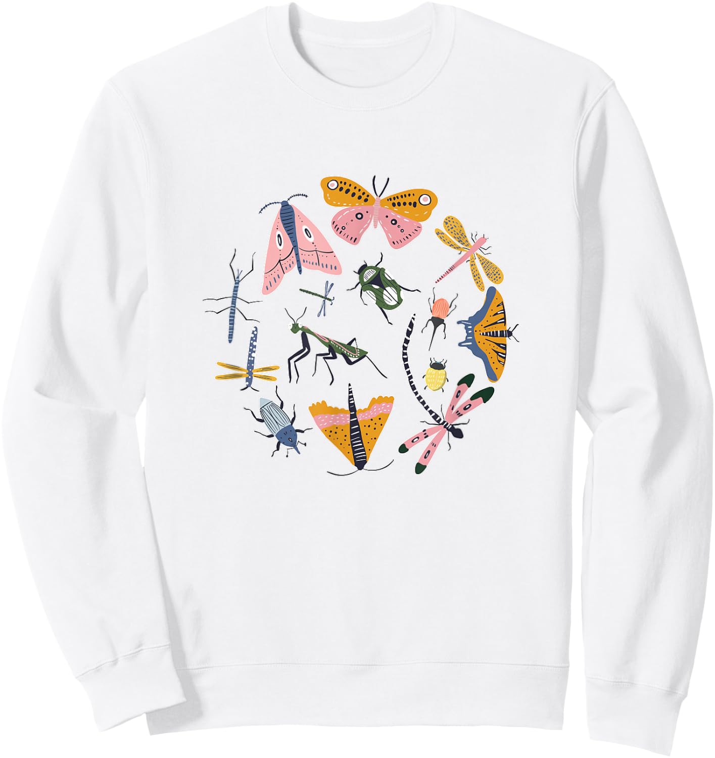 Biology Nature Insect Collection Entomology Insect Beetle Sweatshirt - Sweatshirt | White