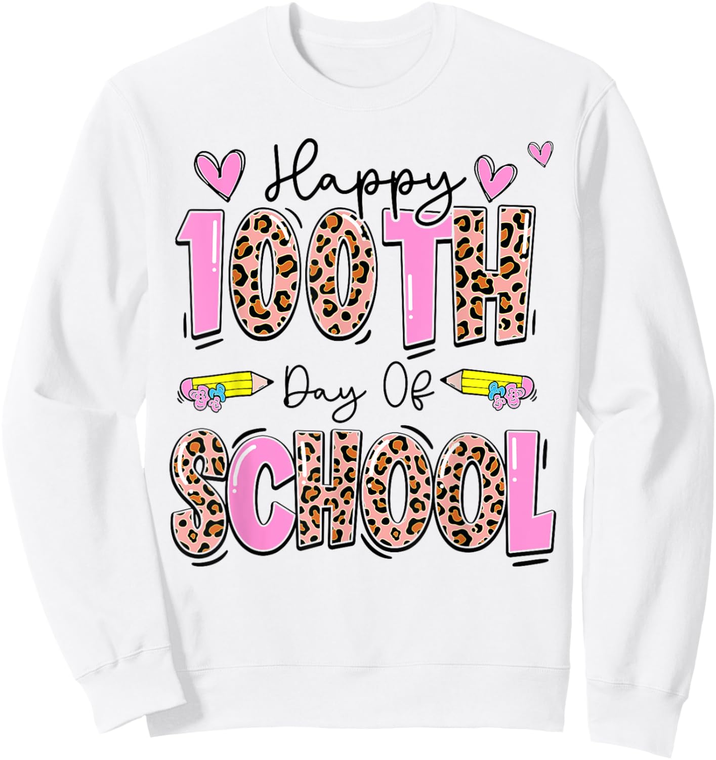 Teacher Student Kids Sweatshirt - Sweatshirt | White