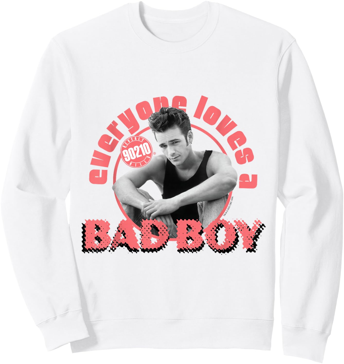 Beverly Hills 90210 - Dylan Bad Boy Sweatshirt - Sweatshirt | White