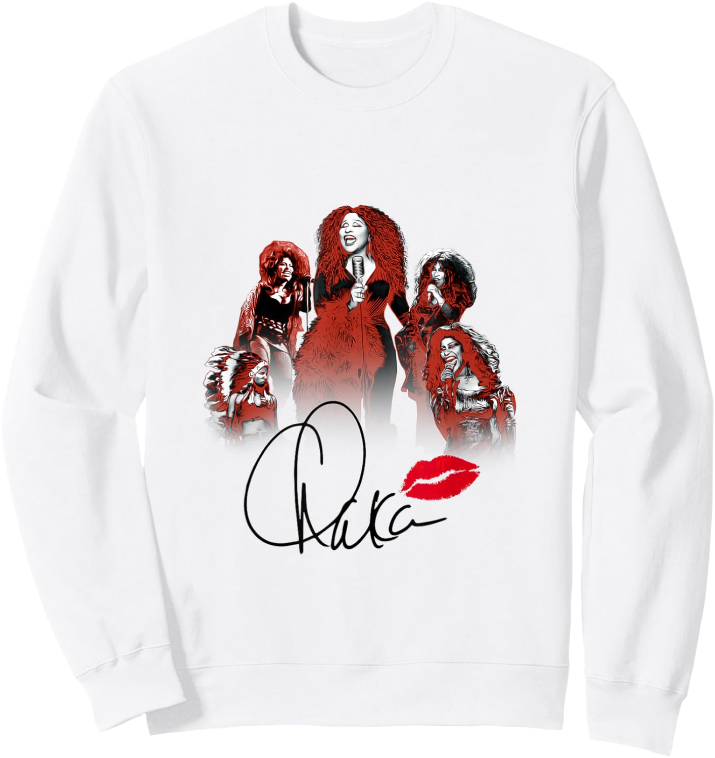 Chaka Khan - Lips 50 Sweatshirt - Sweatshirt | White