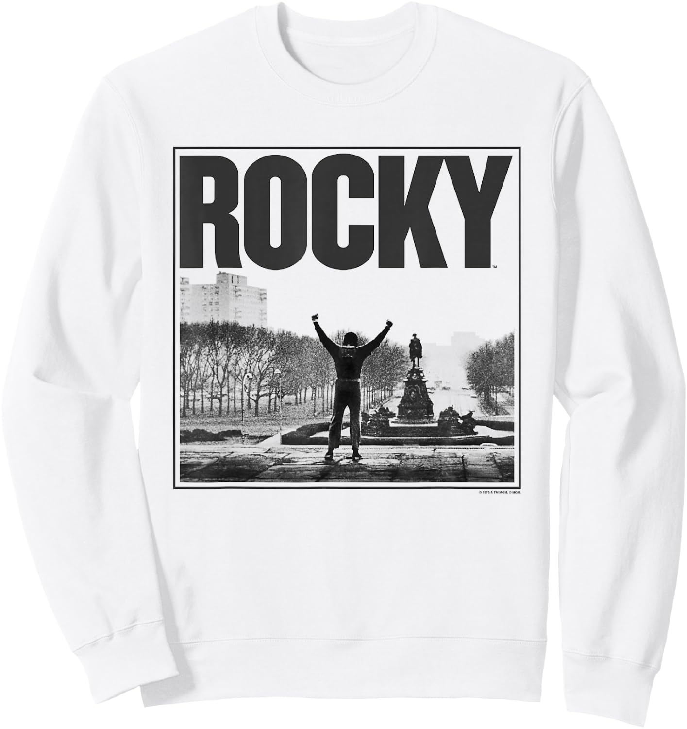 Rocky Top of The Stairs Sweatshirt - Sweatshirt | White