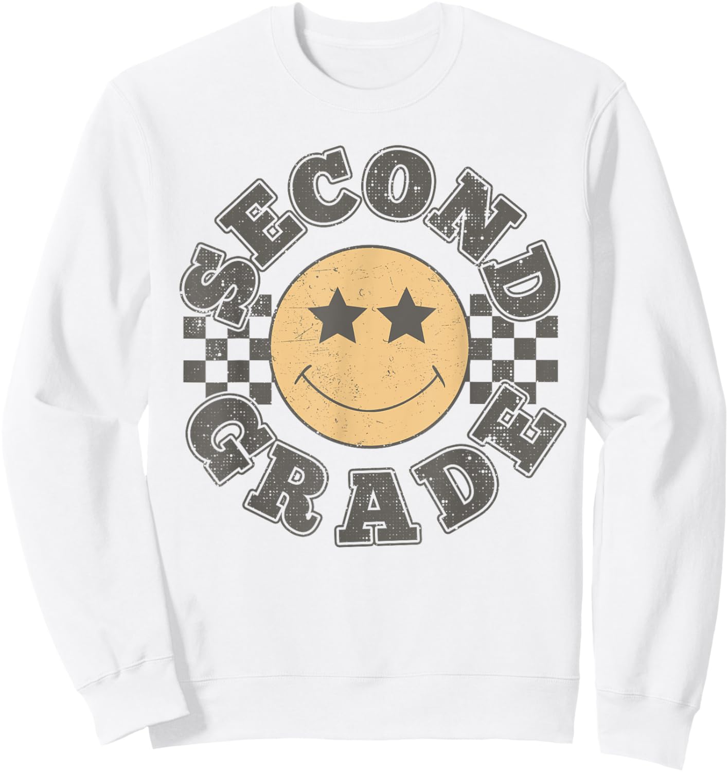Second Grade Teacher First Day Of 2nd Grade Back To School Sweatshirt - Sweatshirt | White