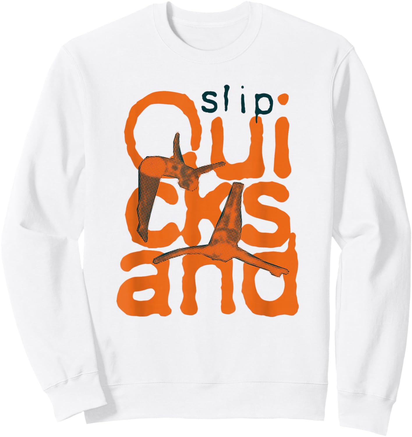 Quicksand "Slip" Sweatshirt - Sweatshirt | White