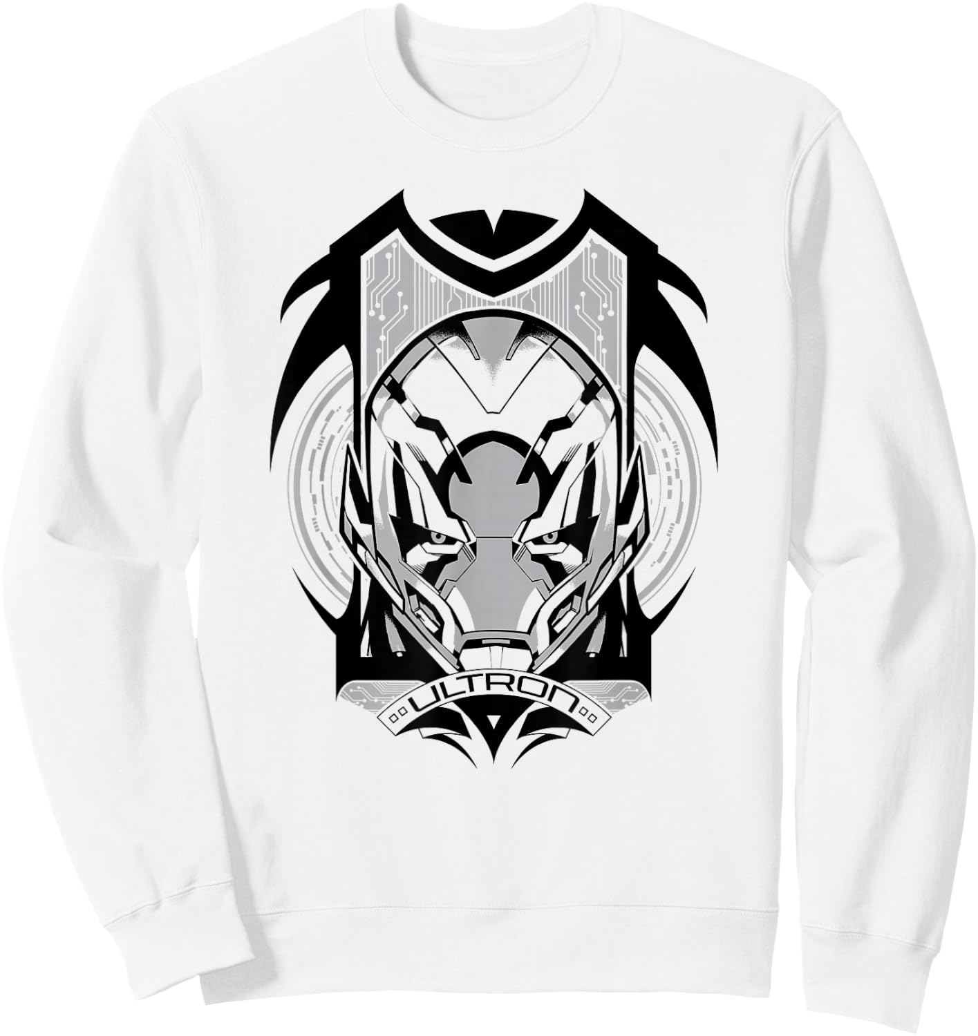 Marvel Avengers Ultron Robot Sweatshirt - Sweatshirt | White