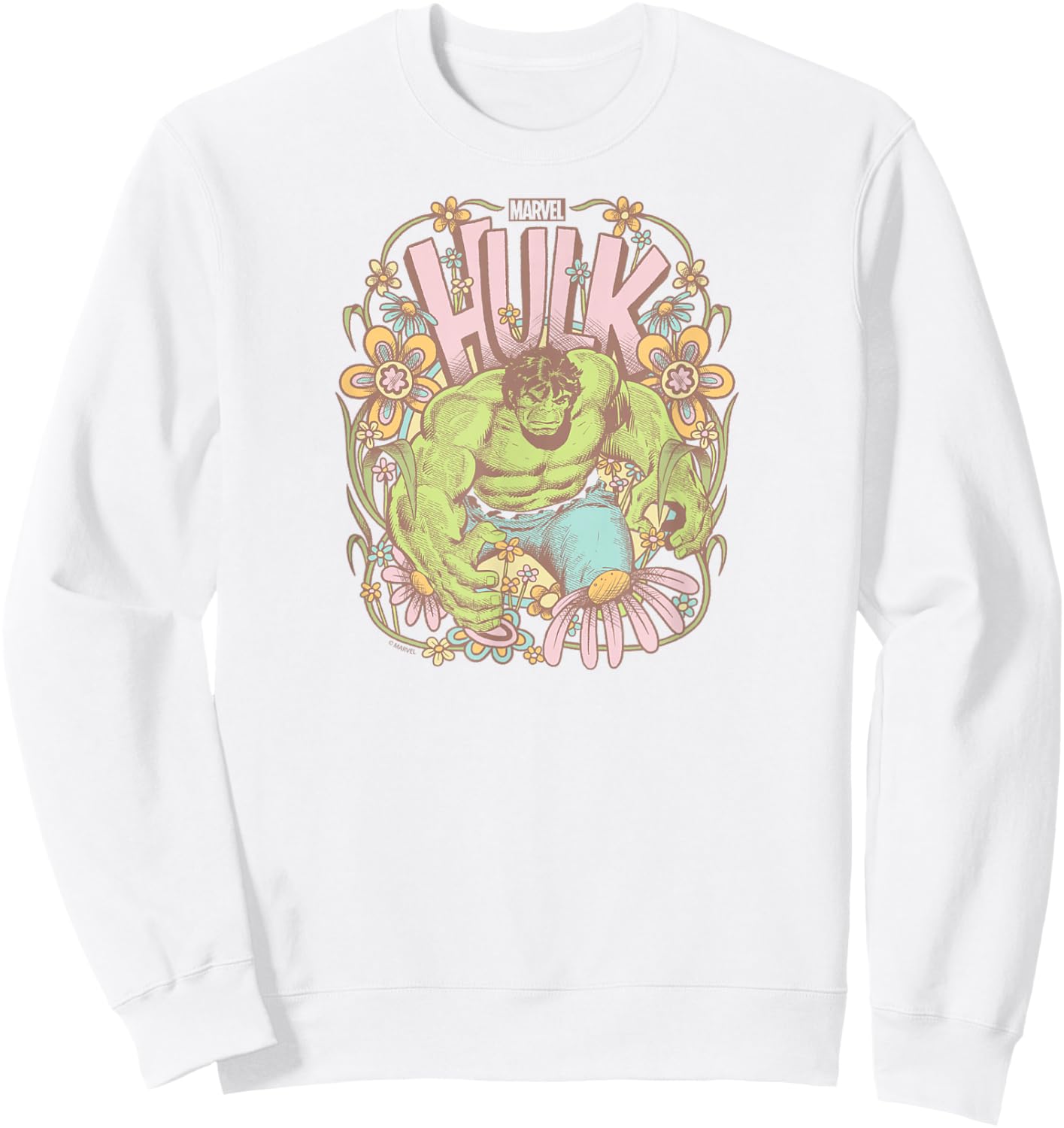 Hulk - Feminine Inspired Sweatshirt - Sweatshirt | White