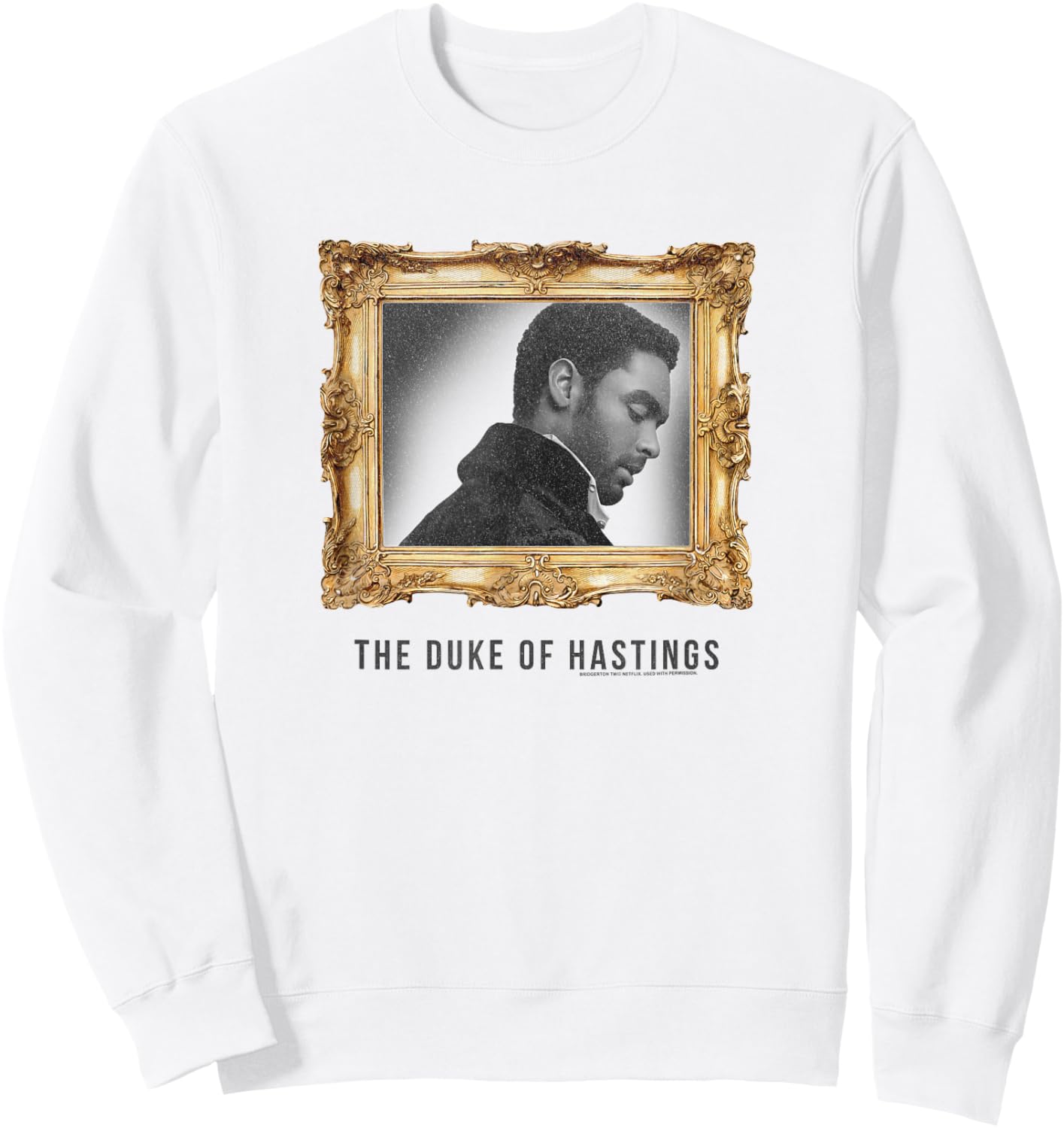 Bridgerton Simon Basset The Duke Of Hastings Sweatshirt - Sweatshirt | White