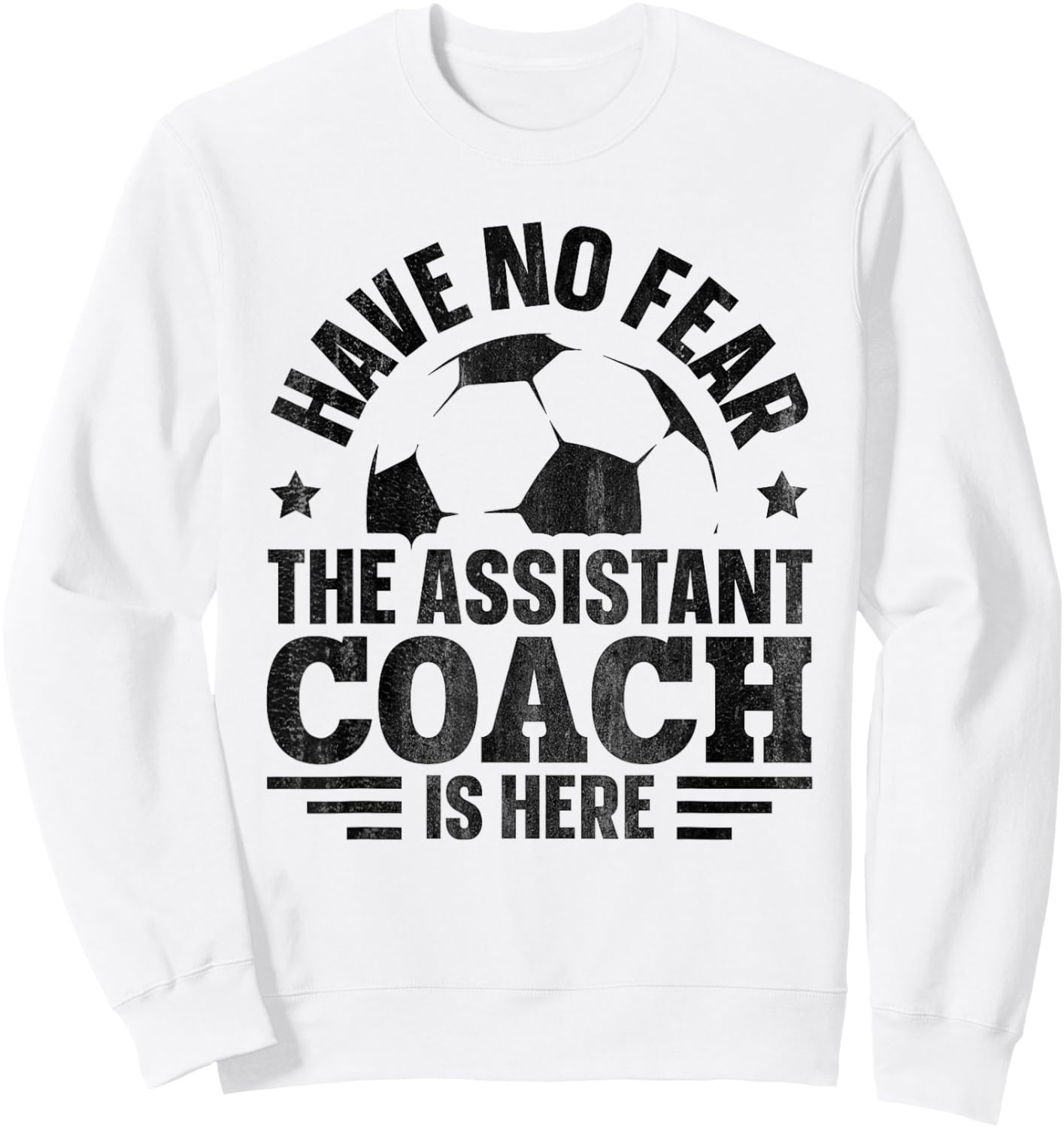 Soccer Team Coach Design for an Assistant coach for soccer Sweatshirt - Sweatshirt | White