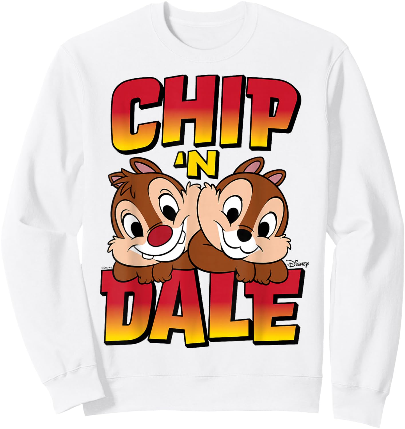 Chip 'N Dale Rescue Rangers Sweatshirt - Sweatshirt | White