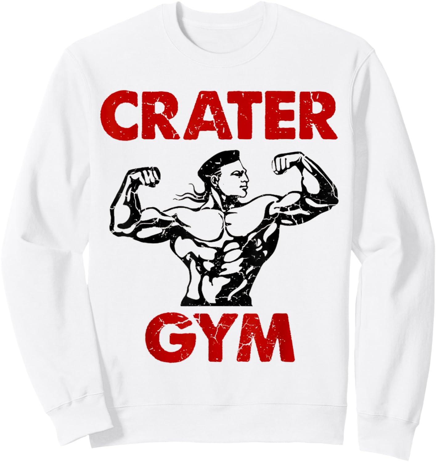 Crater Gym Sweatshirt - Sweatshirt | White