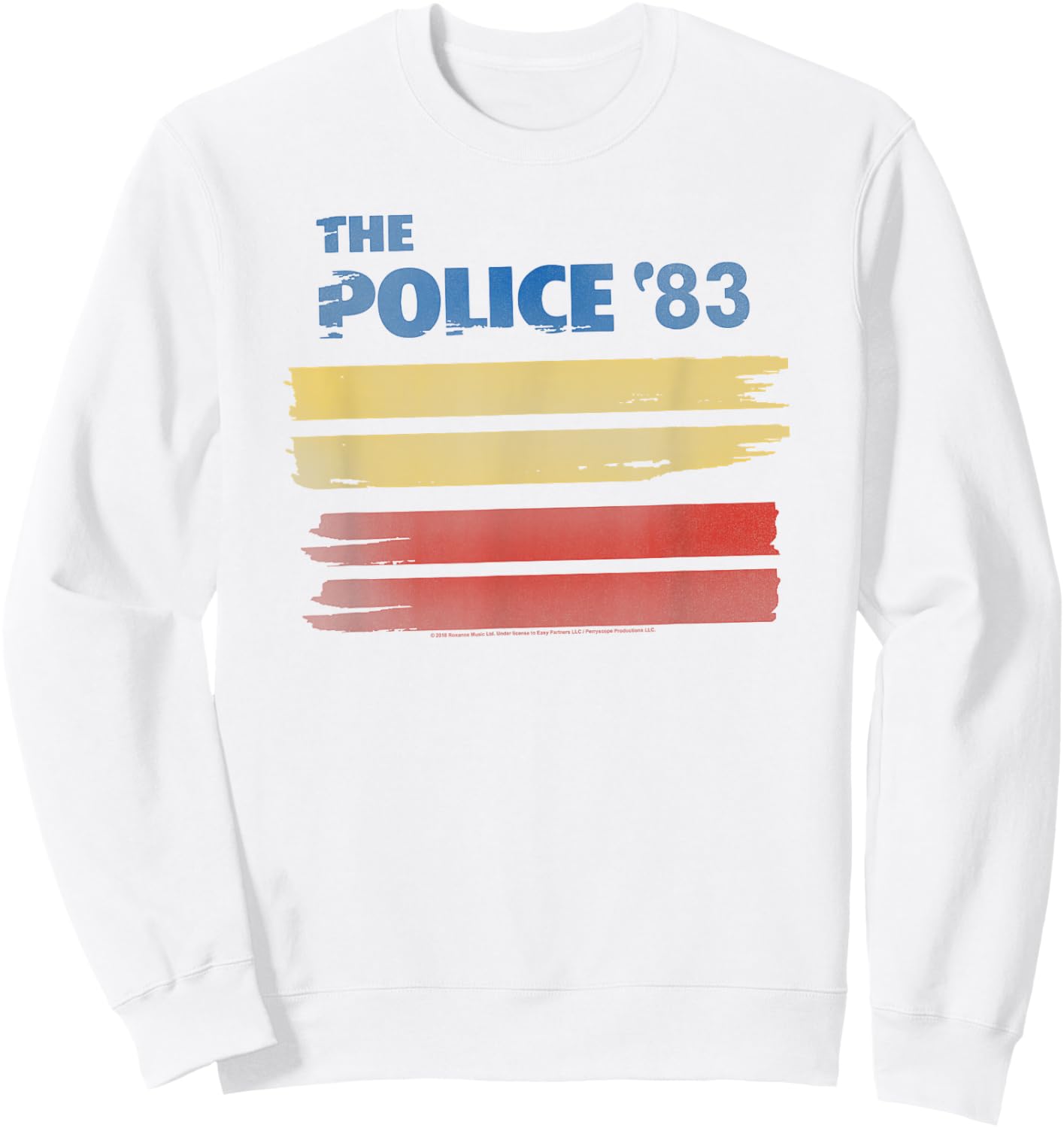The Police 83 Sweatshirt - Sweatshirt | White