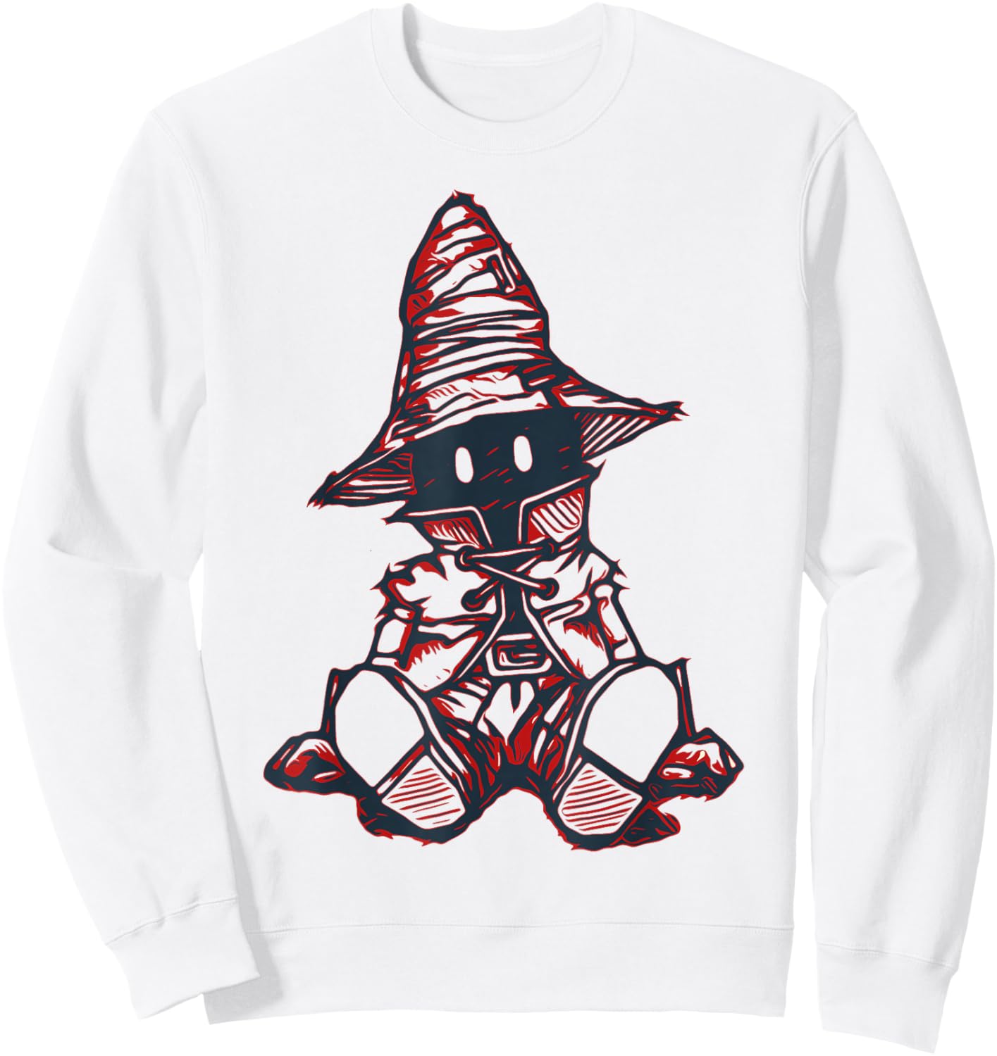 Cute Mystic Mage Retro Gamer RPG Sweatshirt - Sweatshirt | White