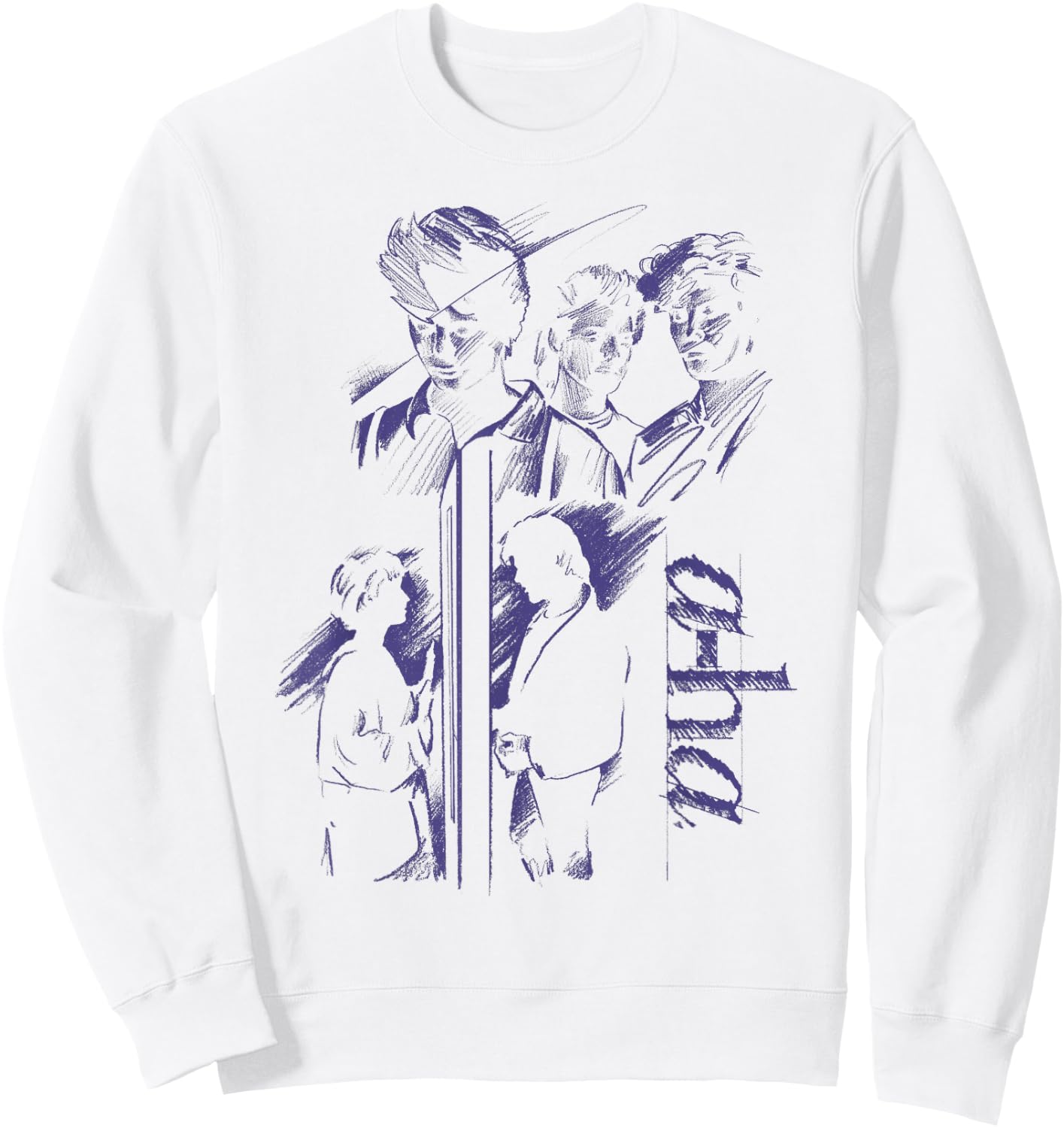 A-Ha Take On Me Collage Sweatshirt - Sweatshirt | White