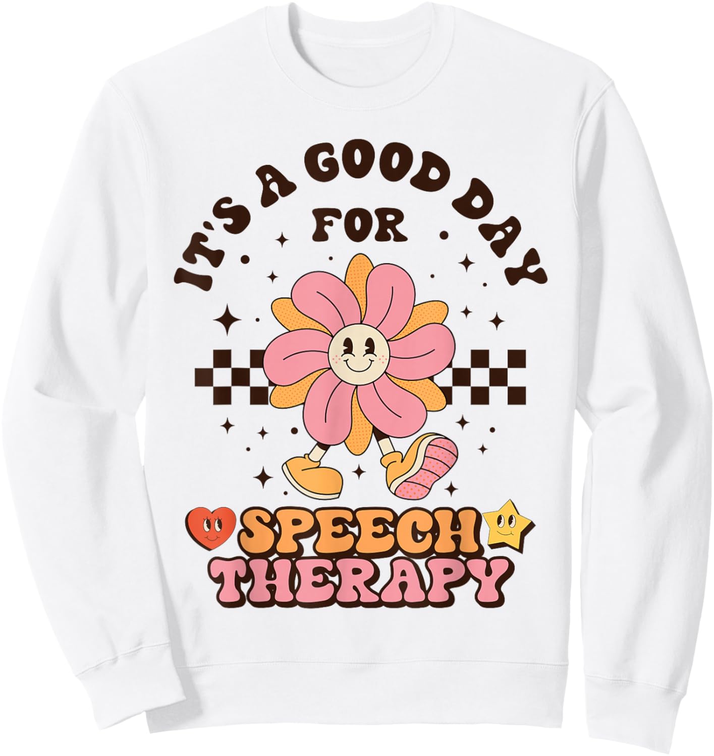 SLP Speech Therapist Speech Language Pathologist Assistant Sweatshirt - Sweatshirt | White