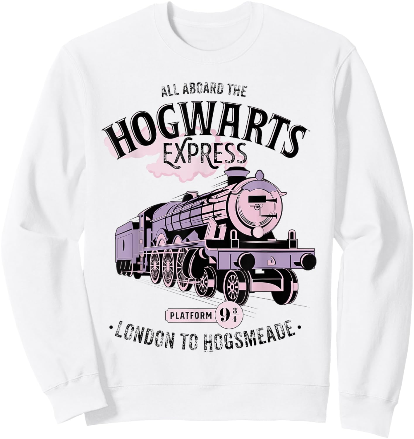 Harry Potter All Aboard the Hogwarts Express Sweatshirt - Sweatshirt | White