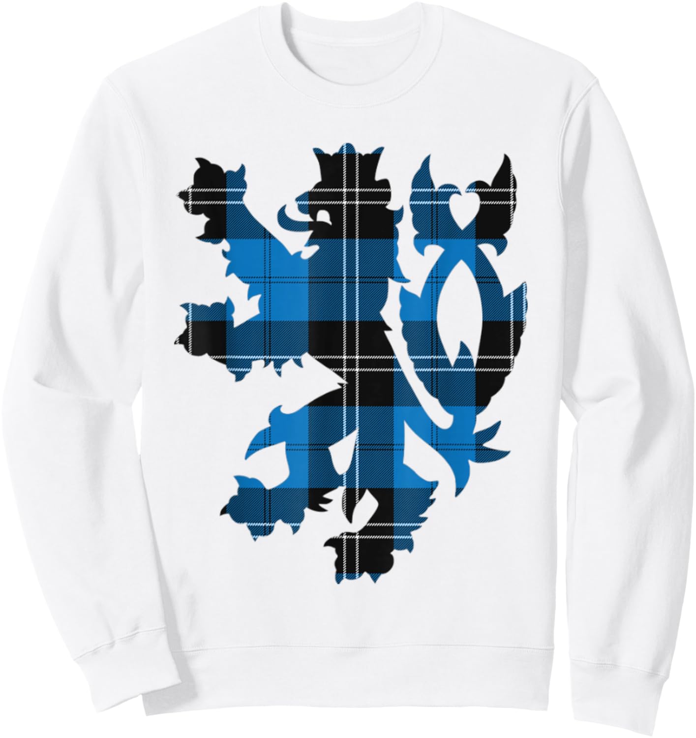 Clan Ramsay Tartan Scottish Family Name Scotland Pride Sweatshirt - Sweatshirt | White