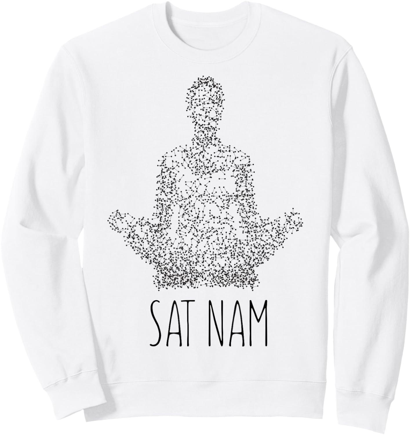 Sat Nam Kundalini yoga for Yoga Meditation Sweatshirt - Sweatshirt | White