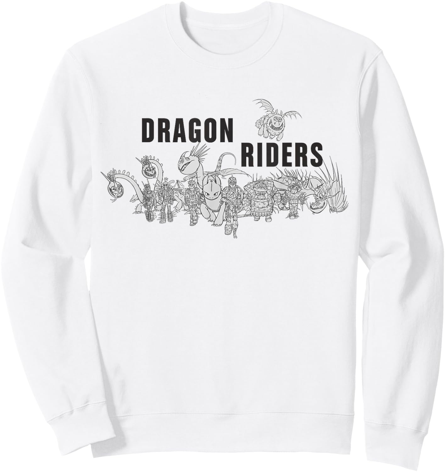 How to Train Your Dragon 3 Dragon Riders Sweatshirt - Sweatshirt | White