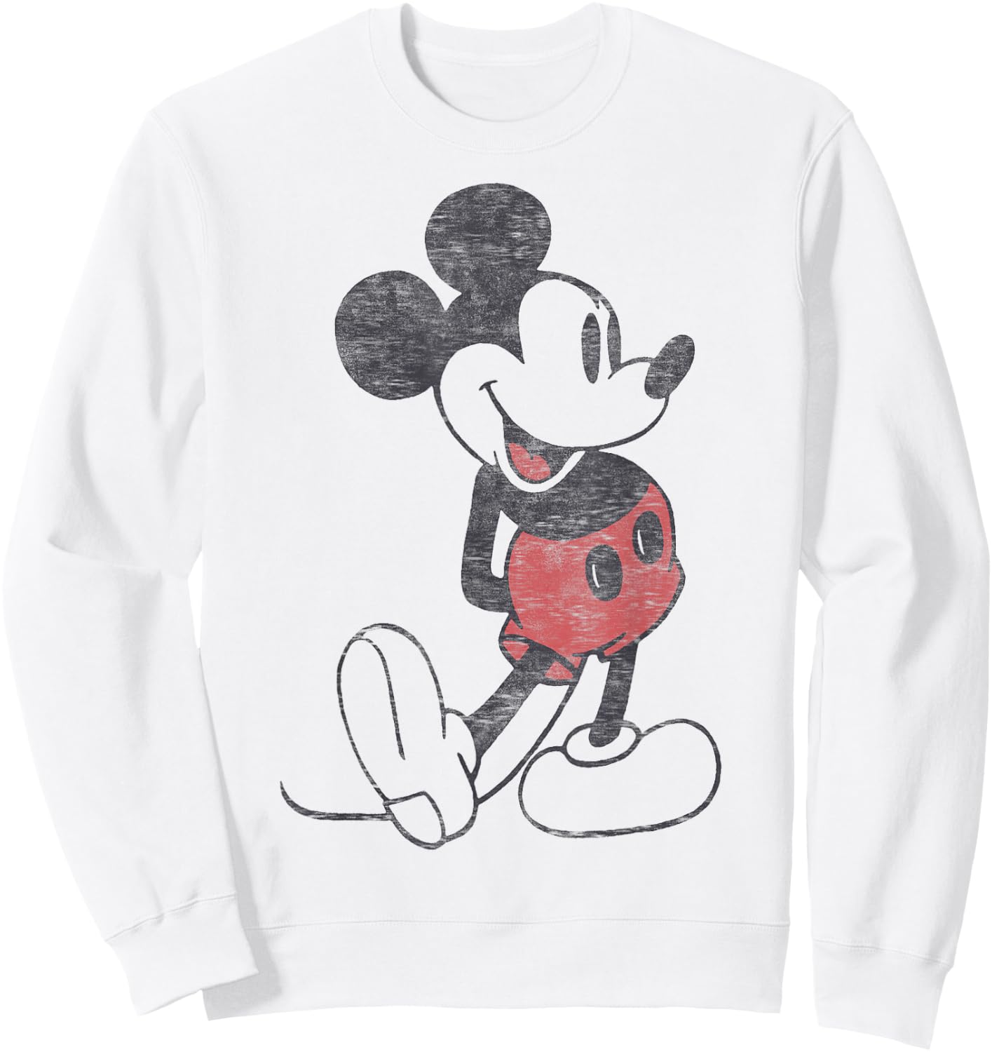Disney Mickey & Friends Mickey Mouse Vintage Portrait Sweatshirt - Sweatshirt | White