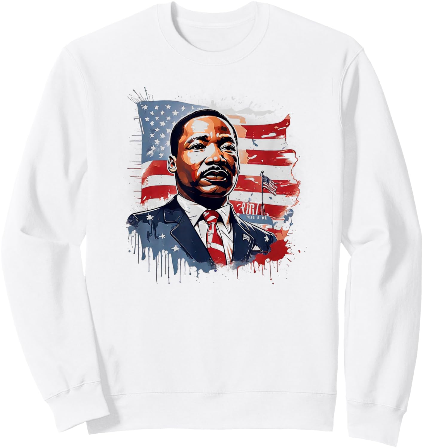 Martin Luther King Jr. Day I Have a Dream MLK Day Gift Sweatshirt - Sweatshirt | White