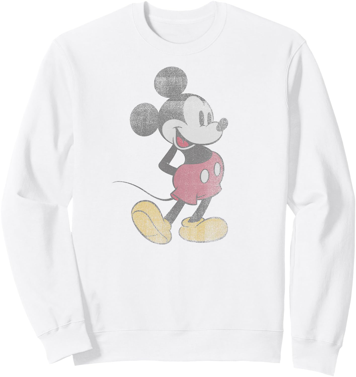 Disney Classic Mickey Mouse Sweatshirt - Sweatshirt | White