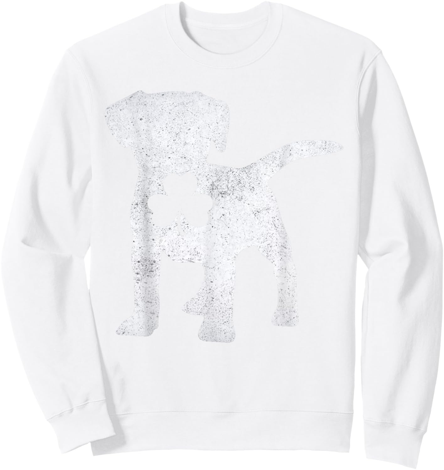 Dog St Patricks Day for Boys Men Love Puppy Sweatshirt - Sweatshirt | White