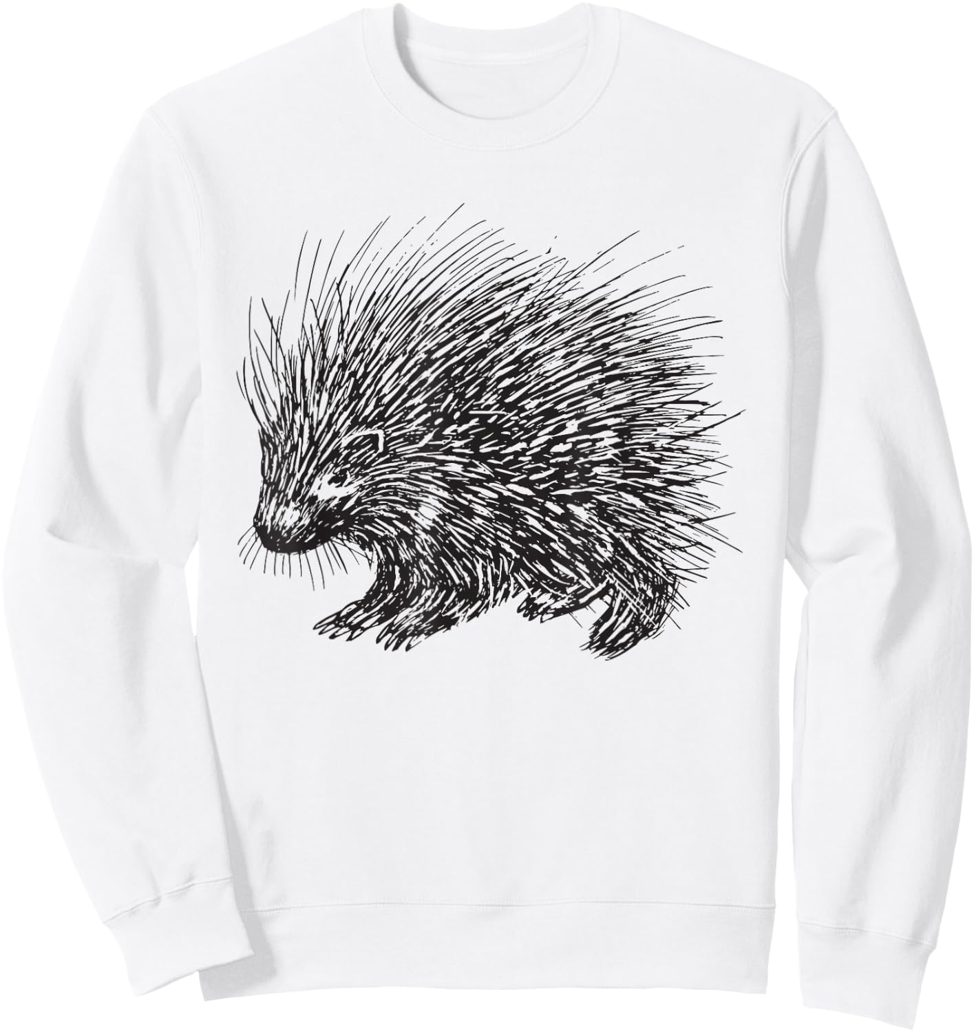 Porcupine Sweatshirt - Sweatshirt | White