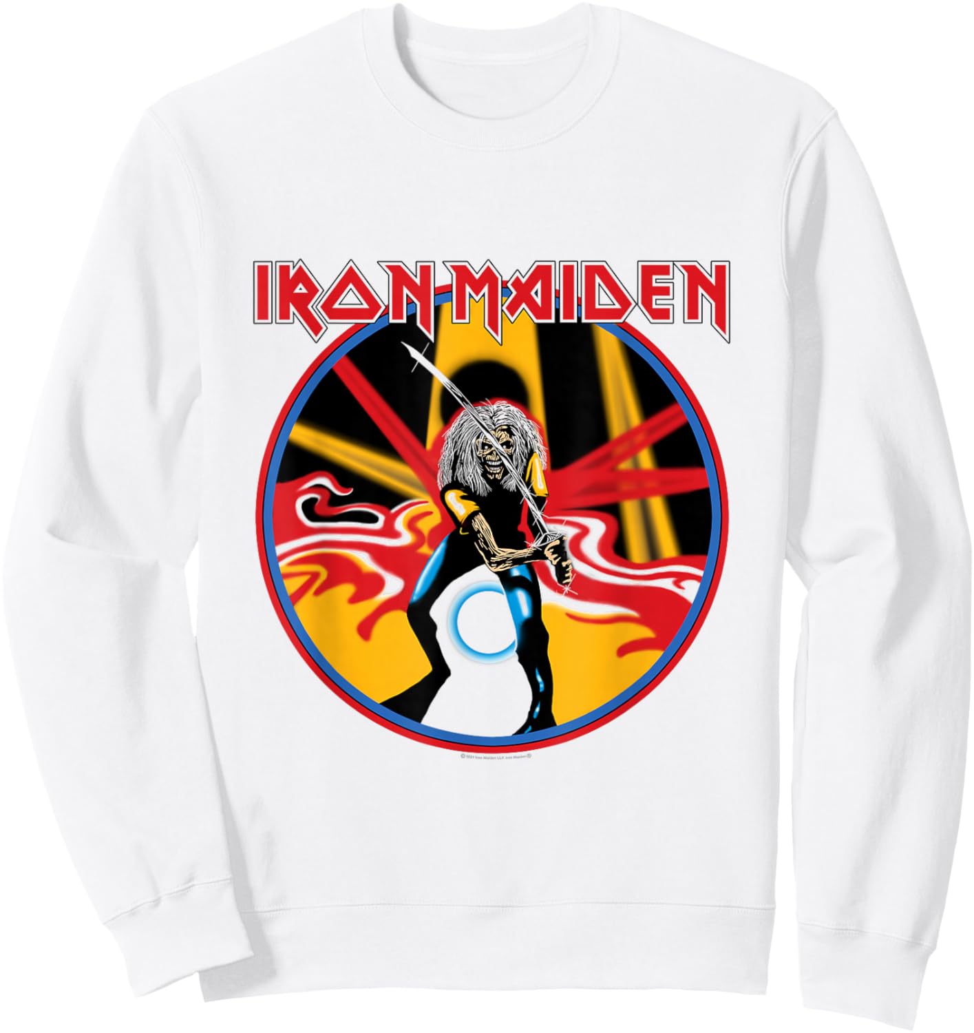 Iron Maiden - Japan Event White Sweatshirt - Sweatshirt | White