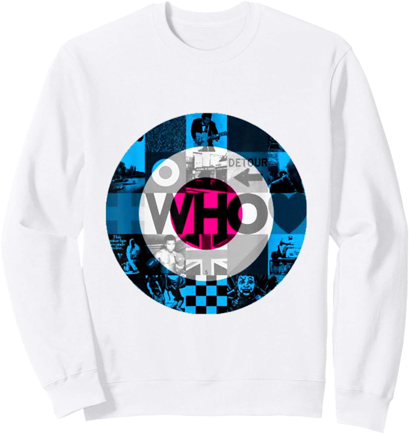 The Who Official 2019 Who Album Cover Target Sweatshirt - Sweatshirt | White