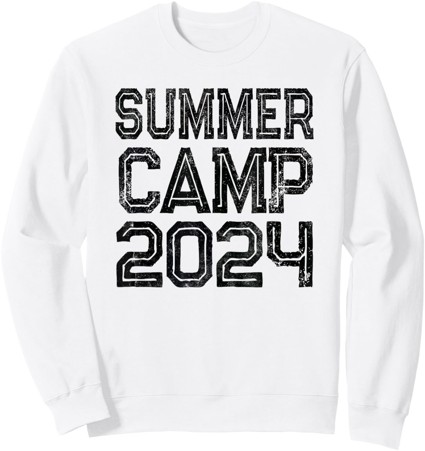 Adventure SUMMER CAMP 2024 Staff Kids Camping Besties Nurse Sweatshirt - Sweatshirt | White