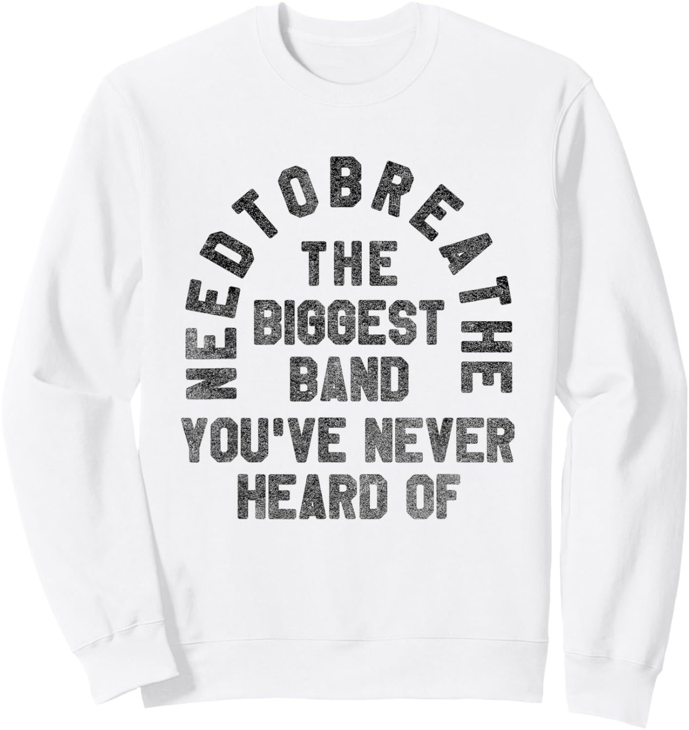 Needtobreathe Biggest Band Sweatshirt - Sweatshirt | White