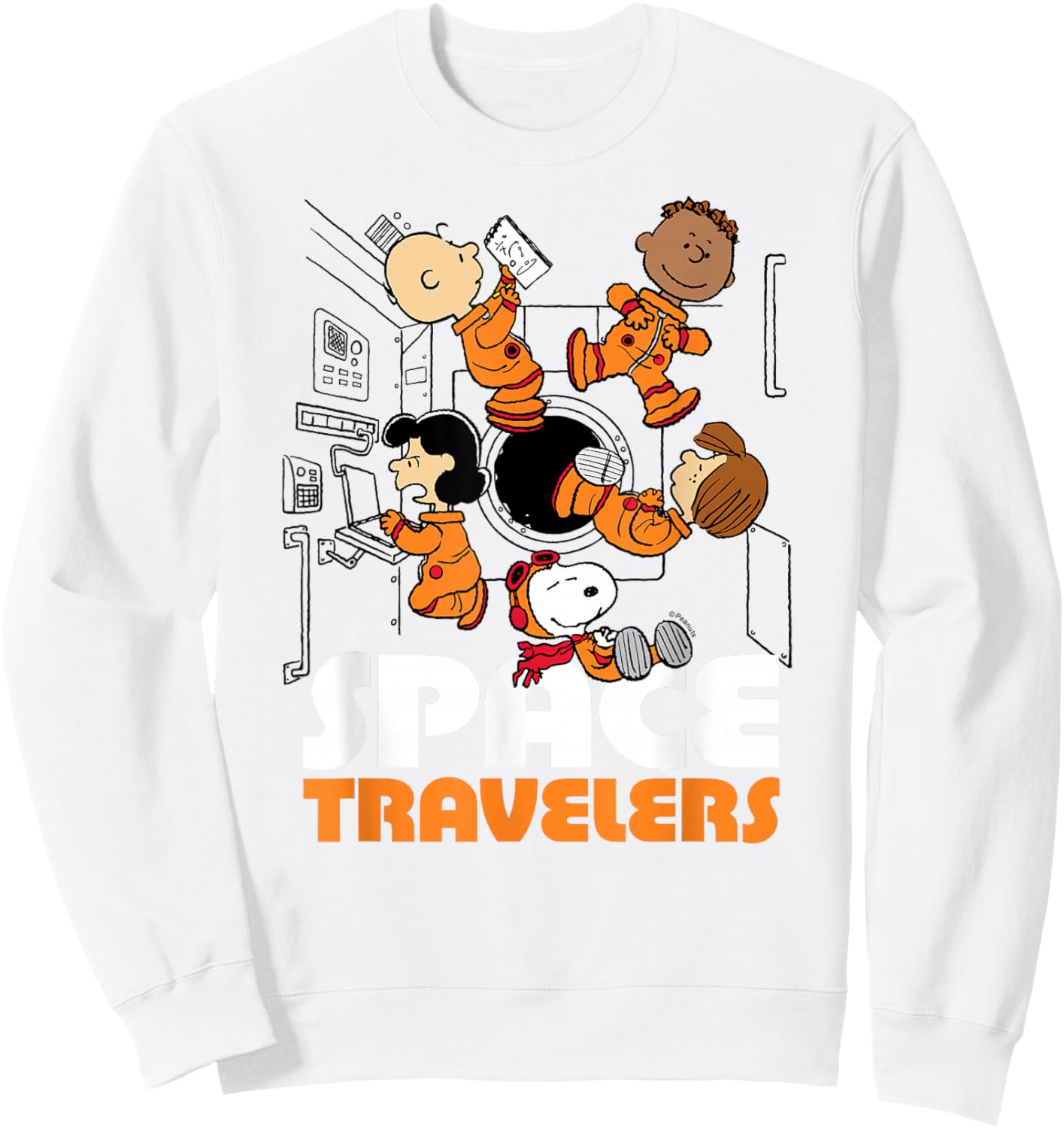 Peanuts - Space Travelers Sweatshirt - Sweatshirt | White