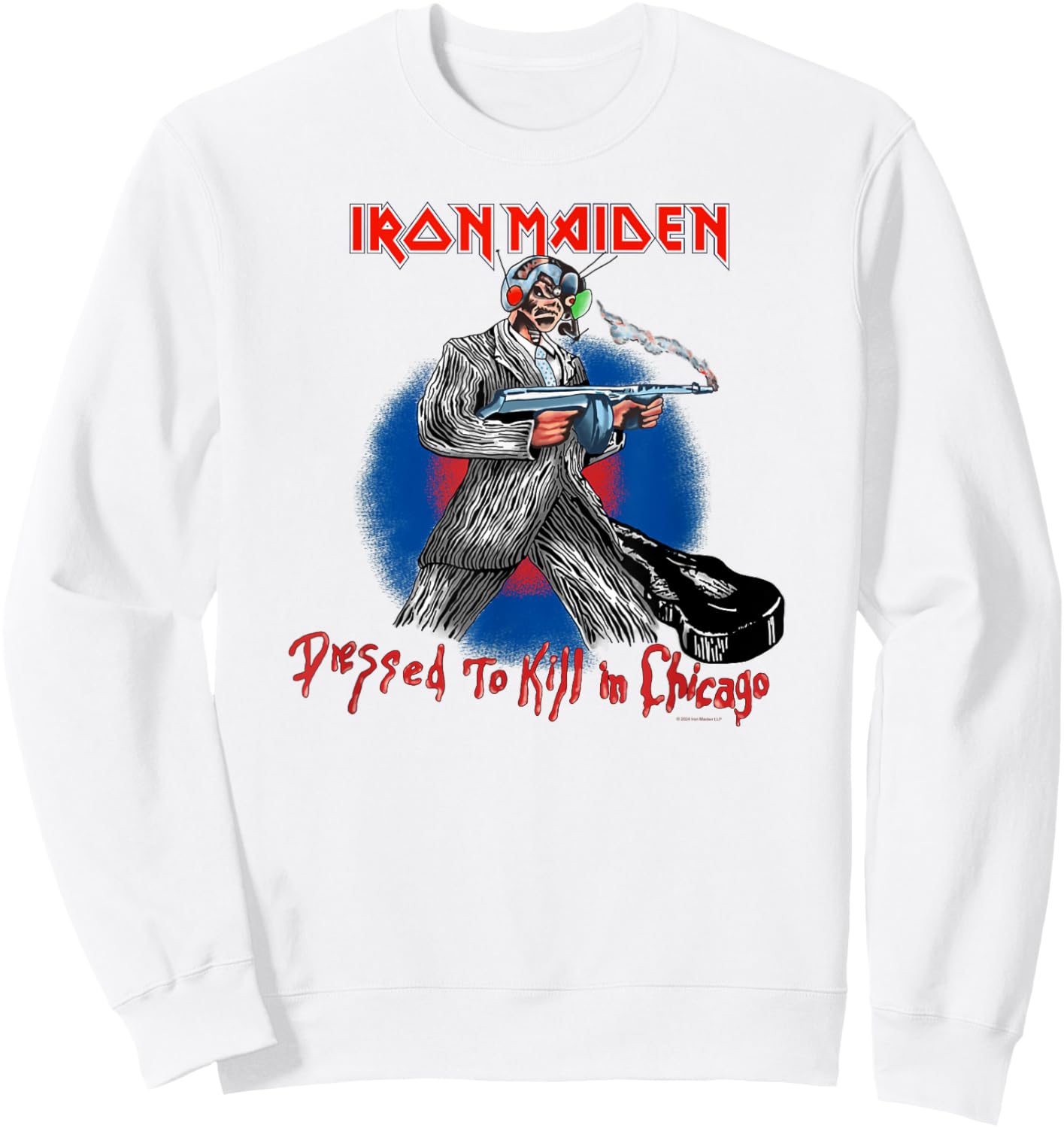 Iron Maiden - Chicago Mutants Sweatshirt - Sweatshirt | White