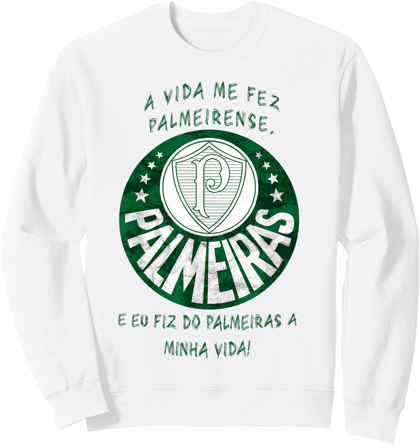 Camiseta Palmeiras Brasil Soccer Sweatshirt - Sweatshirt | White