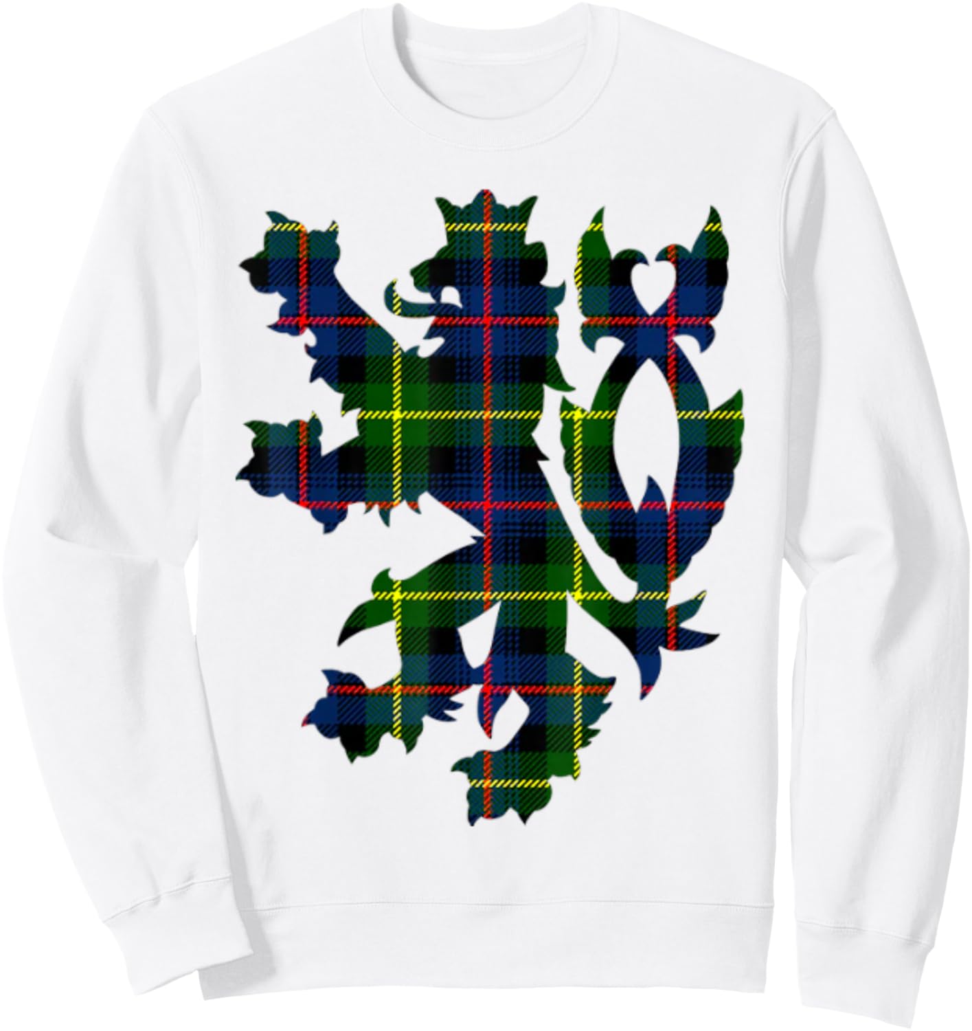 Clan Farquharson Tartan Scottish Family Name Scotland Pride Sweatshirt - Sweatshirt | White