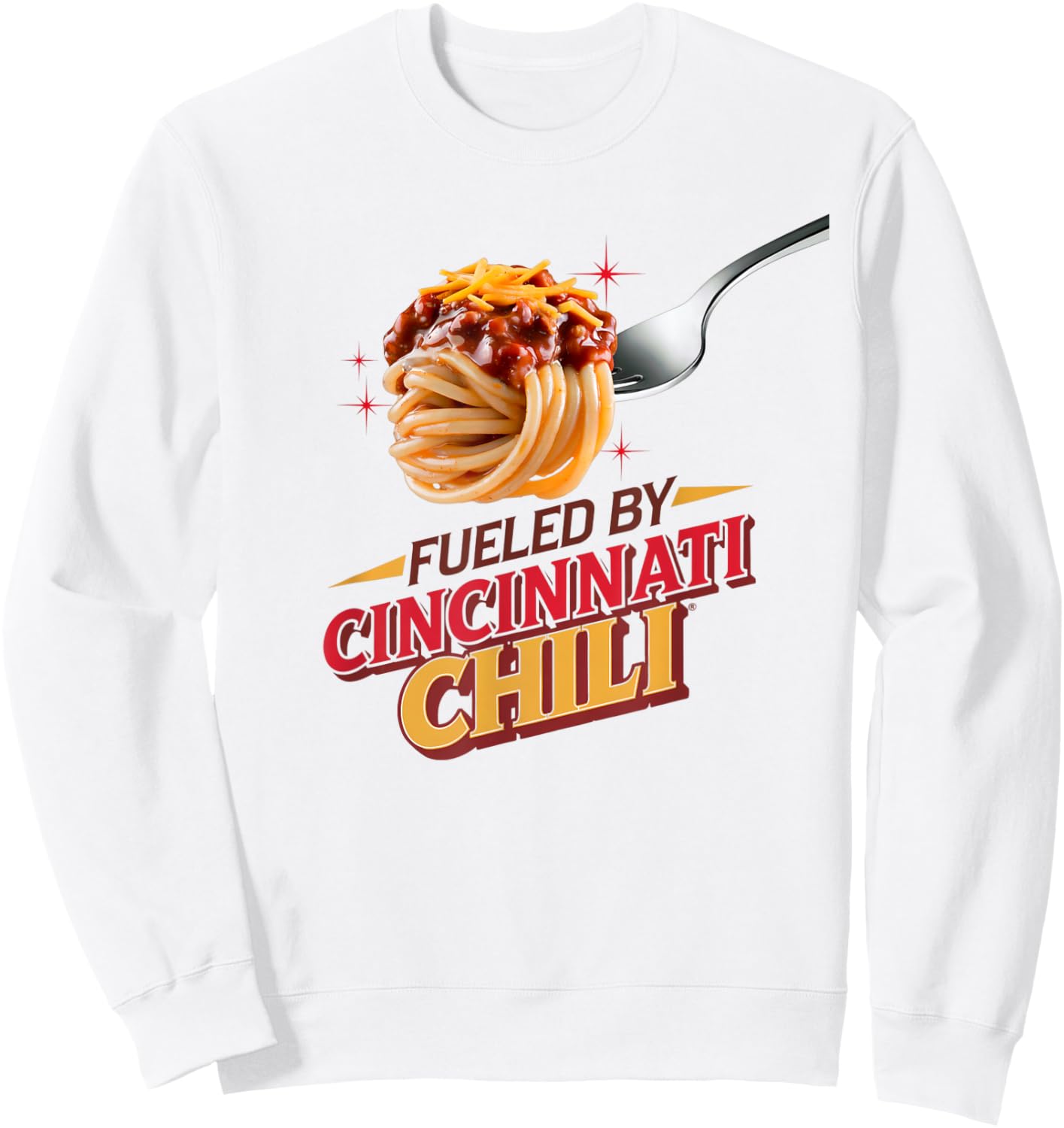Cincinnati Chili - Iconic Ohio Comfort Food Design Sweatshirt - Sweatshirt | White