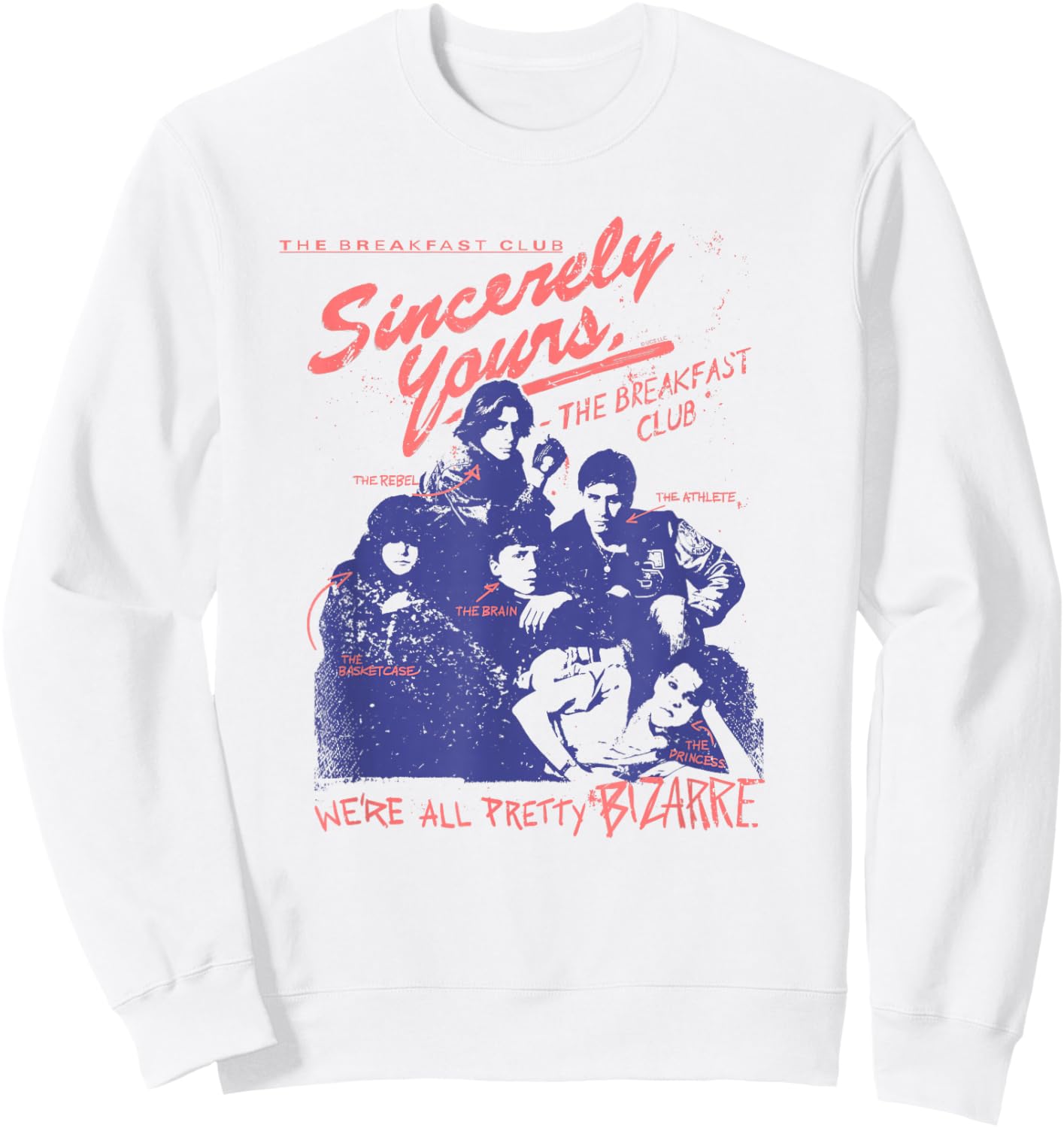 The Breakfast Club Pretty Bizarre Sweatshirt - Sweatshirt | White