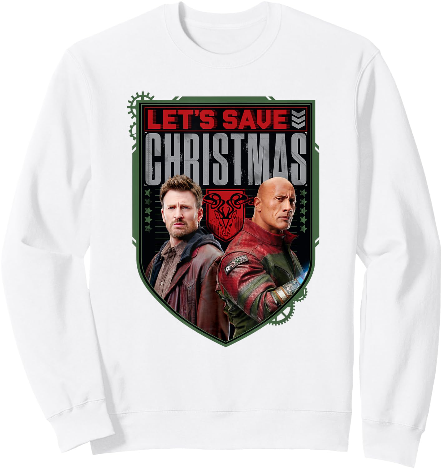 Red One - Let's Save Christmas Sweatshirt - Sweatshirt | White