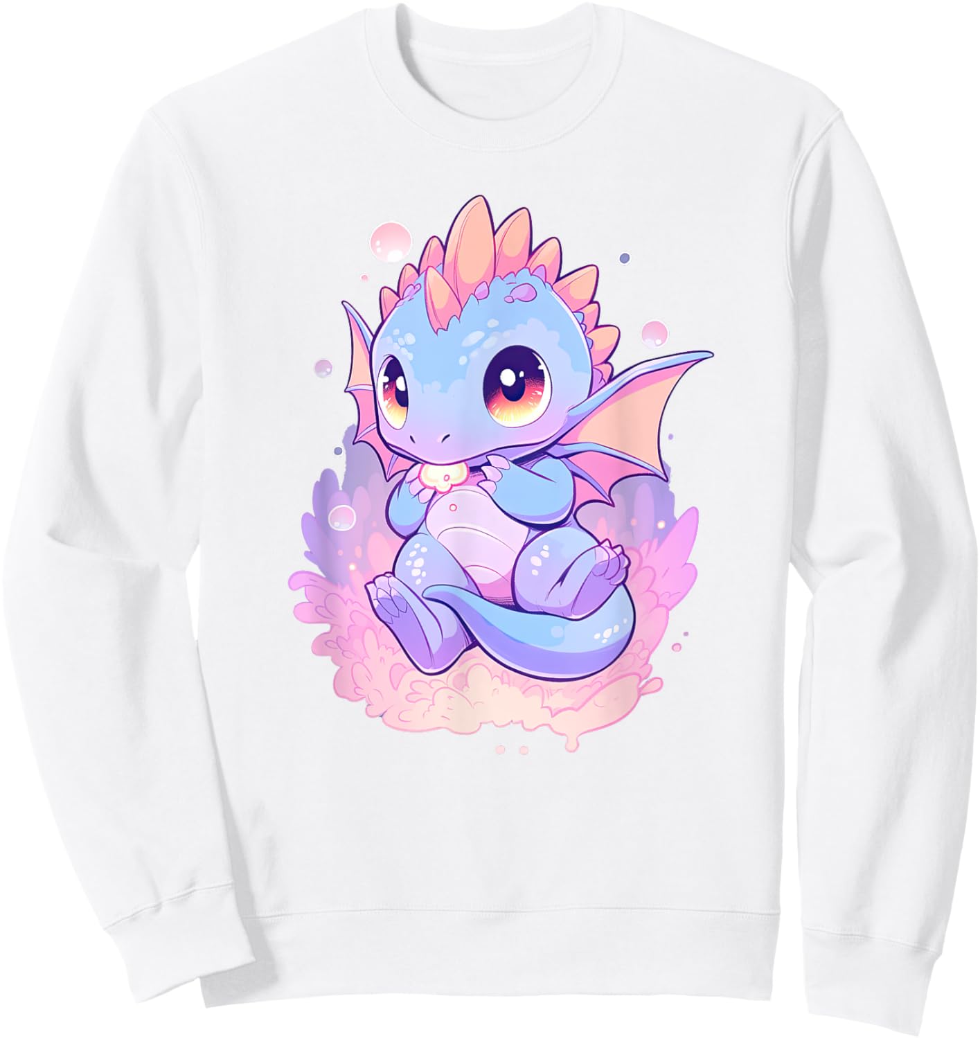 Cute Dragon funny Dragon lover baby Sweatshirt - Sweatshirt | White