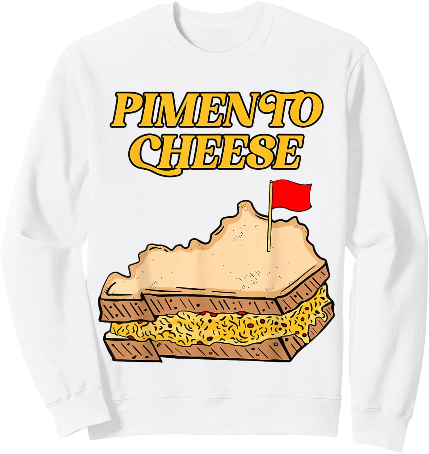 Pimento Cheese Sweatshirt - Sweatshirt | White