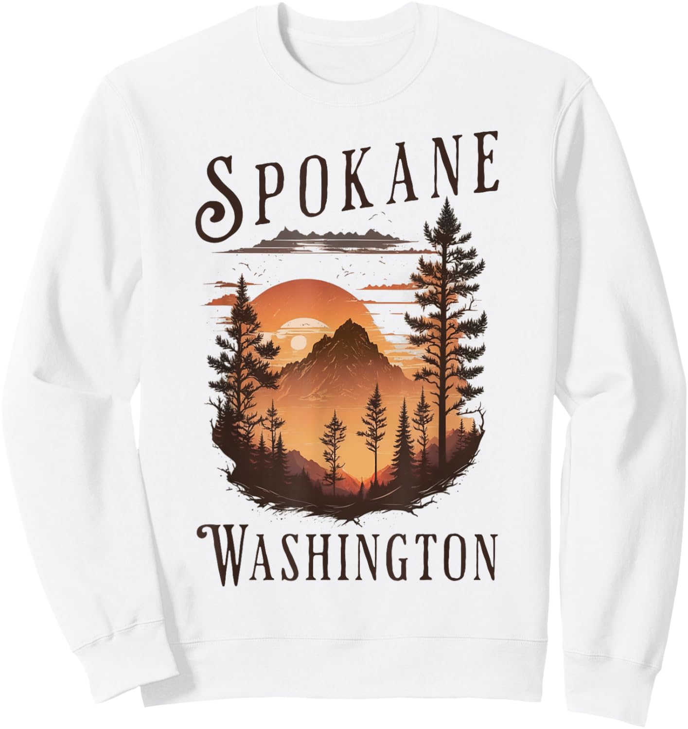 Spokane Sweatshirt - Sweatshirt | White