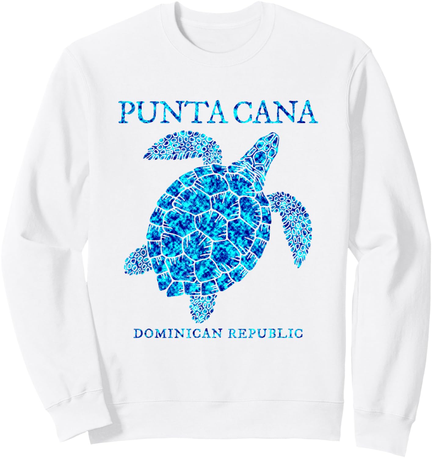 Punta Cana Dominican Republic Sea Turtle Boys Girls Toddler Sweatshirt - Sweatshirt | White