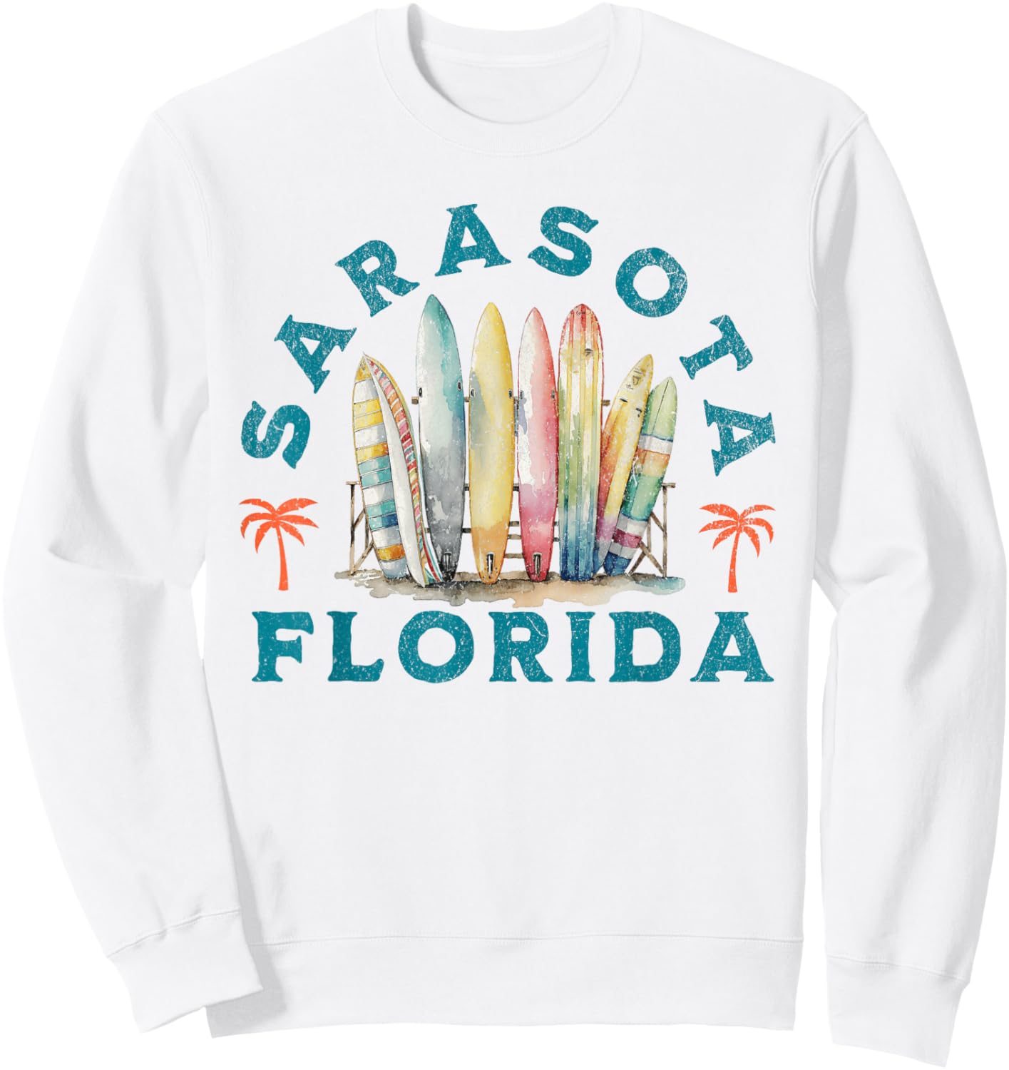 Sarasota Sweatshirt - Sweatshirt | White