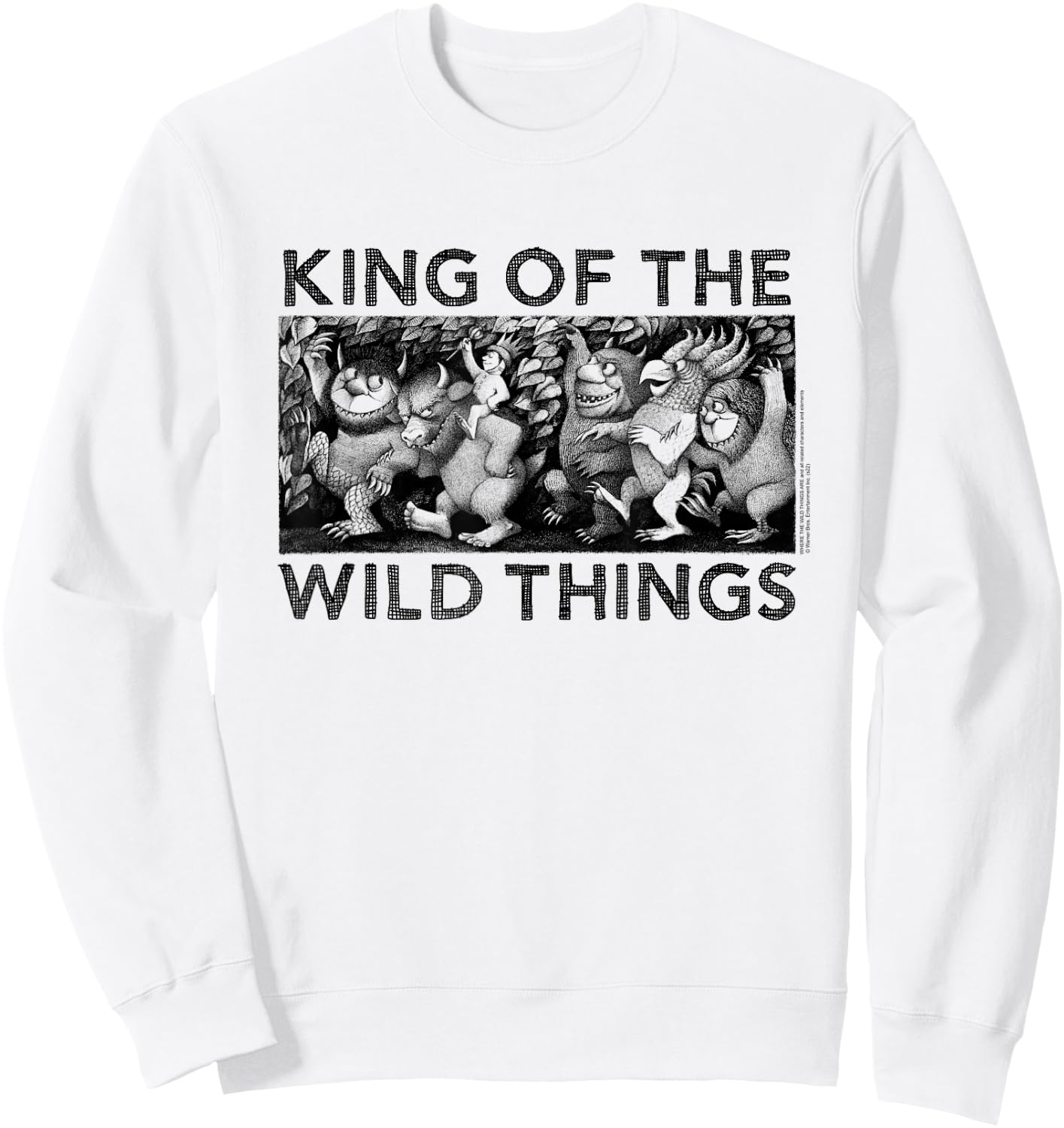Where the Wild Things Are King of the Wild Things Sweatshirt - Sweatshirt | White