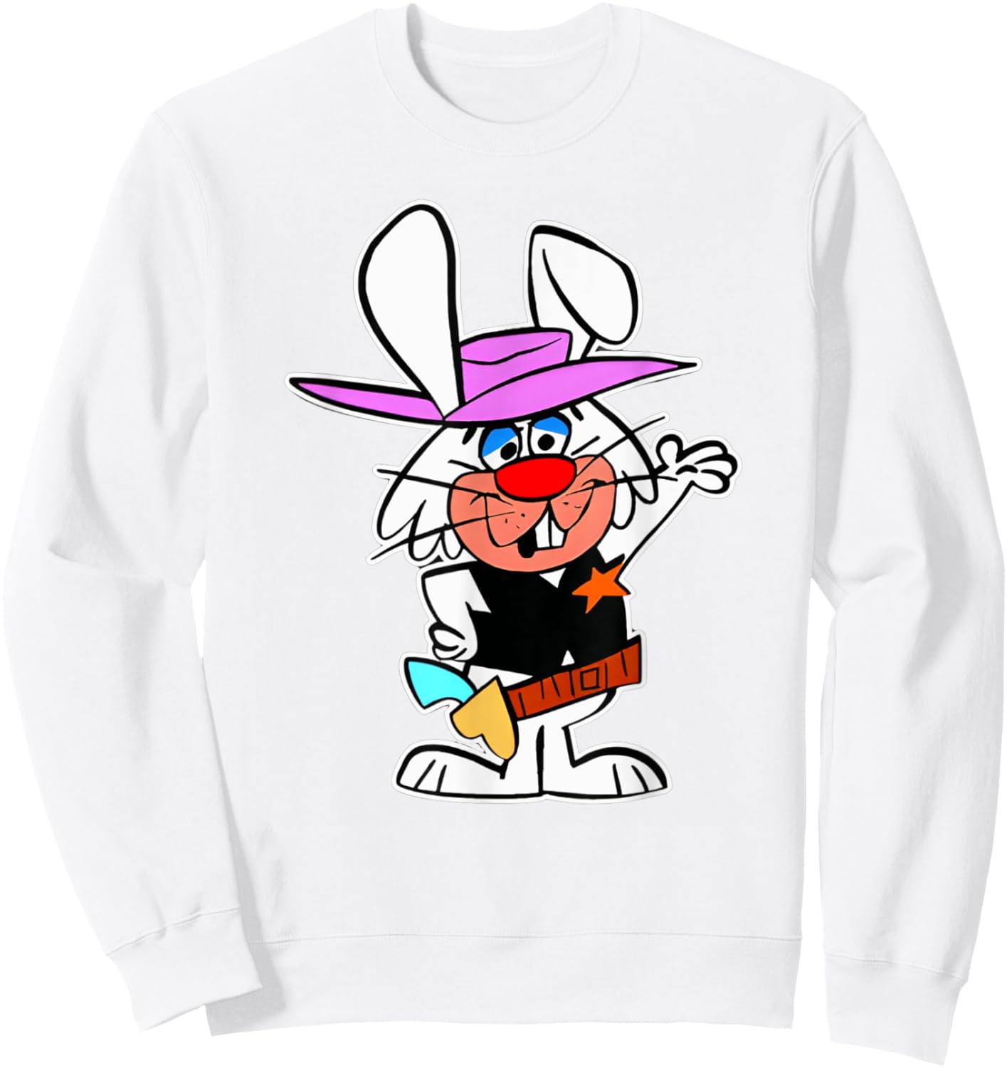 Ricochet Rabbit Costume Sweatshirt - Sweatshirt | White