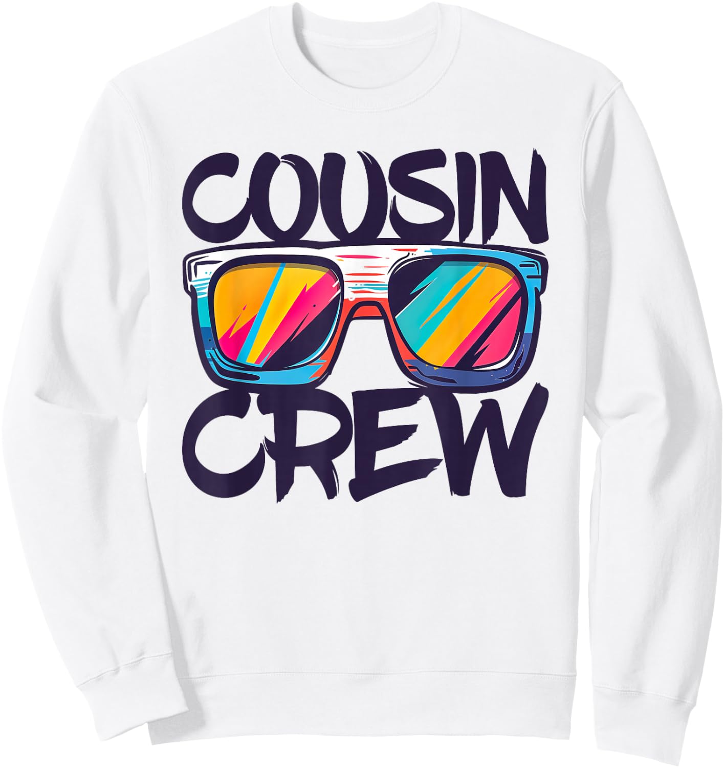 Cousin Crew Shirt Adults Kids Matching Cousin Crew Sweatshirt - Sweatshirt | White