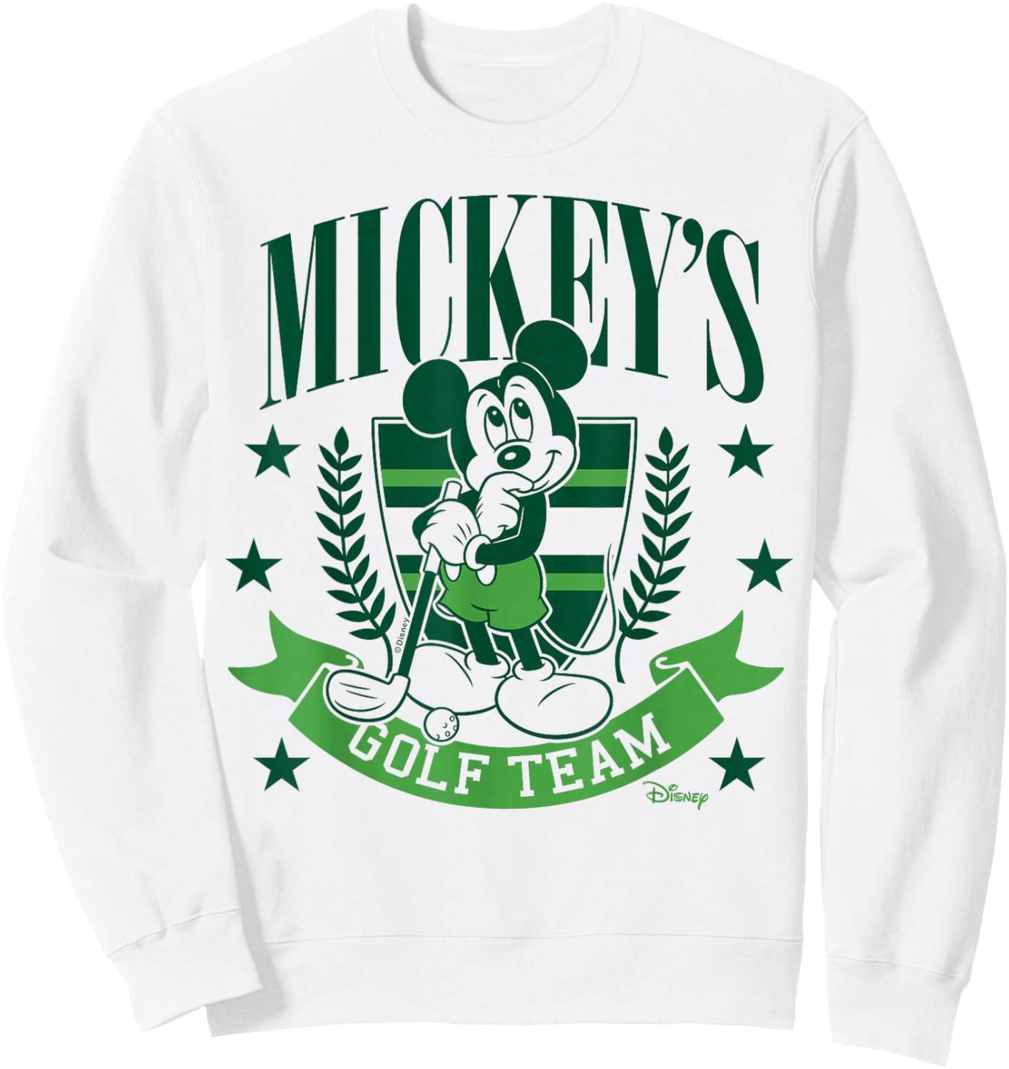 Mickey Mouse - Mickey's Golf Team Sweatshirt - Sweatshirt | White
