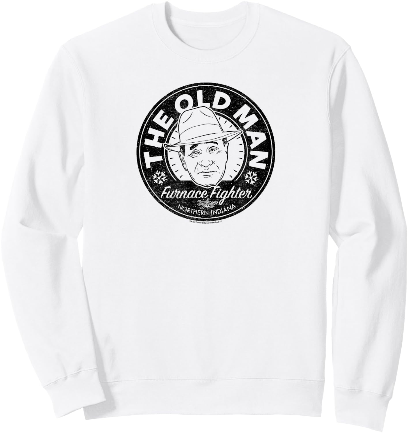 A Christmas Story The Old Man Sweatshirt - Sweatshirt | White