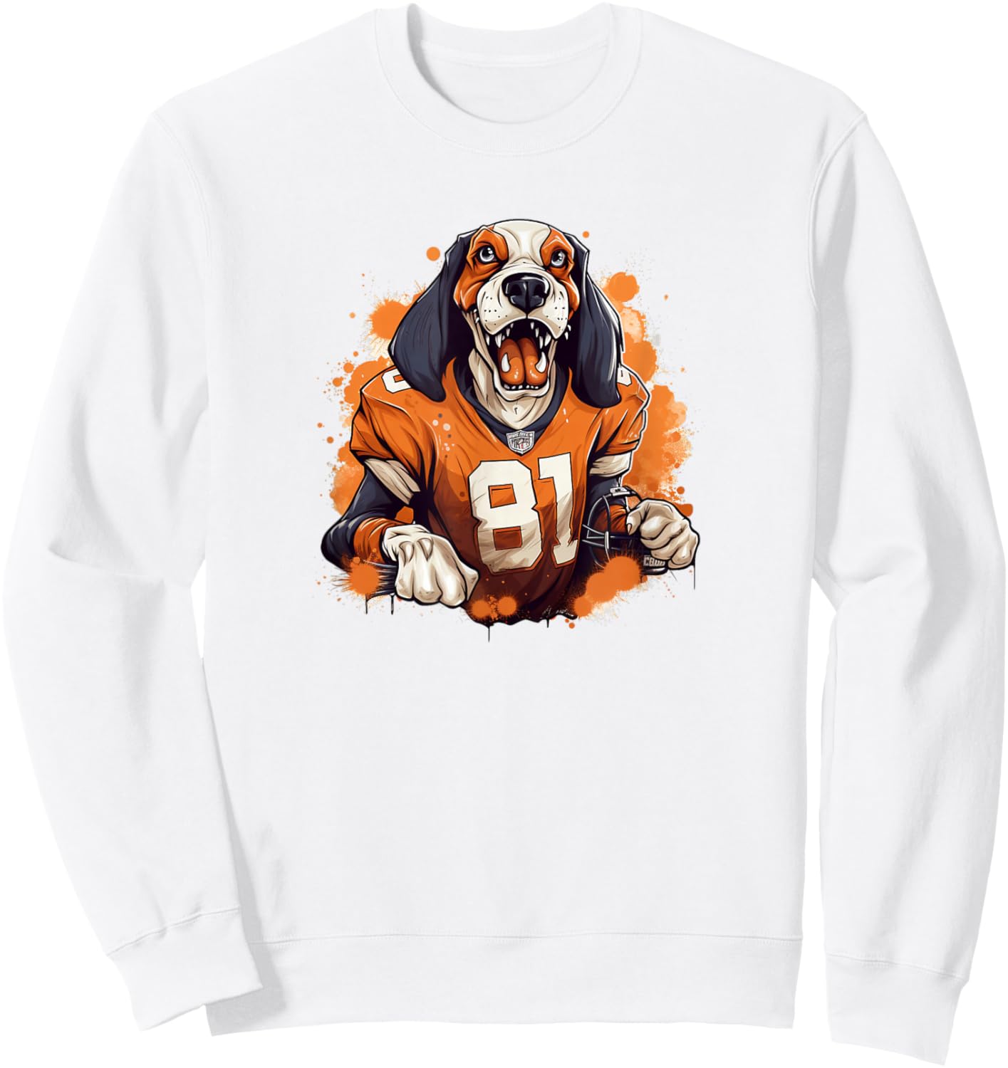 Tennessee Dog Sport Lovers | Tennessee Tri Stars Sweatshirt - Sweatshirt | White