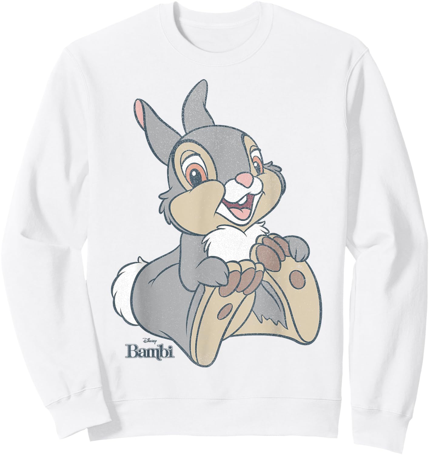 Disney Bambi Thumper Big Portrait Sweatshirt - Sweatshirt | White